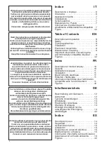 Preview for 2 page of Vortice CA 250 ES Instruction Booklet