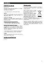 Preview for 47 page of Vortice CA MD RF Series Instruction Booklet