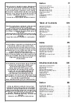 Preview for 2 page of Vortice CB LCD W Ariasalus Instruction Booklet