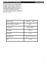 Preview for 41 page of Vortice Deumido Electronic E10 Instruction Booklet