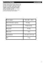 Preview for 97 page of Vortice Deumido Electronic E10 Instruction Booklet