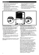 Preview for 32 page of Vortice Deumido Electronic E20 Instruction Booklet