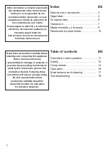 Preview for 2 page of Vortice DEUMIDO M10 Instruction Booklet