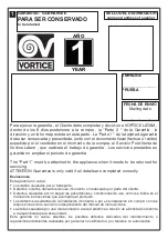 Preview for 22 page of Vortice DEUMIDO M20 Instruction Booklet