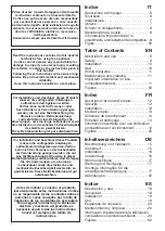 Preview for 2 page of Vortice EASY DRY MANUAL Instruction Booklet