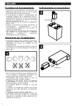 Предварительный просмотр 6 страницы Vortice ELECTRIC HEATER 2400 Instruction Booklet