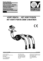 Предварительный просмотр 1 страницы Vortice KIT VORT PENTA OEM CHANTIER Instruction Booklet