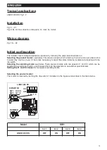 Предварительный просмотр 13 страницы Vortice LINEO 200 ES Instruction Booklet