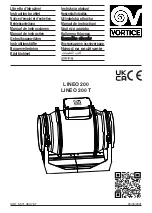 Vortice LINEO 200 T Instruction Booklet preview