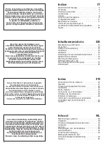 Preview for 2 page of Vortice ME 100/4" LL Instruction Booklet