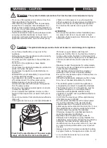 Preview for 11 page of Vortice Professional WD 27/1 Instruction Booklet