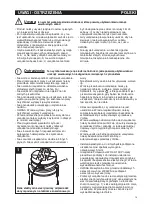 Preview for 19 page of Vortice Professional WD 27/1 Instruction Booklet