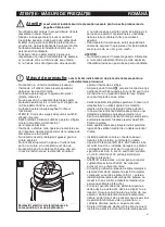 Preview for 21 page of Vortice Professional WD 27/1 Instruction Booklet