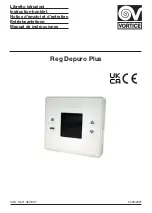 Vortice Reg Depuro Plus Instruction Booklet preview