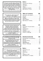 Preview for 3 page of Vortice SCALDATUTTO CLASSIC FH-VO Instruction Booklet