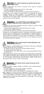 Предварительный просмотр 29 страницы Vortice SCNR5 Instruction Booklet