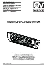 Preview for 1 page of Vortice THERMOLOGIKA SOLEIL SYSTEM Instruction Booklet