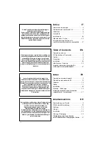 Preview for 2 page of Vortice TORRETTE TR-E Instruction Booklet