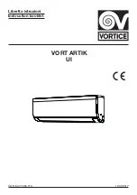 Предварительный просмотр 1 страницы Vortice VORT ARTIK UI Instruction Booklet