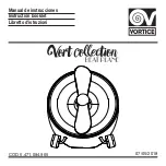 Vortice Vort Collection BEAT PLANE Instruction Booklet preview