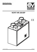 Vortice VORT HR 200 BP Instruction Booklet preview