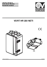 Vortice VORT HR 250 NETI Instruction Booklet preview