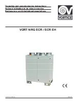 Vortice VORT NRG 1500 ECR Operating And Commissioning Instructions preview