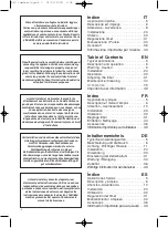 Preview for 2 page of Vortice VORT PRESS 110 LL Instruction Booklet