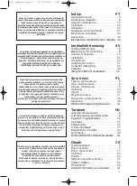 Preview for 3 page of Vortice VORT PRESS 110 LL Instruction Booklet