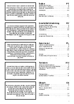 Preview for 3 page of Vortice VORT PRESS HABITAT 30/90 LL Instruction Booklet