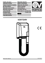 Vortice VORTDRY Instruction Booklet предпросмотр