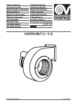 Vortice VORTICENT C Instruction Booklet preview