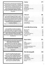 Предварительный просмотр 3 страницы Vortice VORTPHON 1200 Instruction Booklet