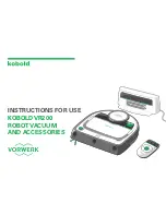 Предварительный просмотр 1 страницы Vorwerk KOBOLD VR200 Instructions For Use Manual