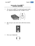 Предварительный просмотр 7 страницы Vorzuge VorzAMPduo User Manual