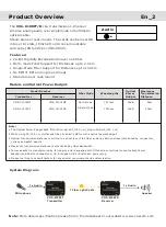 Предварительный просмотр 3 страницы Voscom VOS-0100FT/R Series Installation Manual