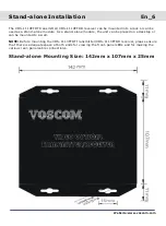 Preview for 7 page of Voscom VOS-1110FFDMT Installation Manual