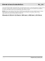 Preview for 11 page of Voscom VOS-1DH3G-ADCEMR Installation Manual