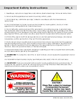 Preview for 2 page of Voscom VOS-4400FFR Installation Manual