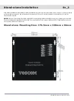 Preview for 6 page of Voscom VOS-4400FFR Installation Manual