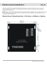 Preview for 7 page of Voscom VOS-4410FFDMR Installation Manual