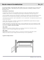 Preview for 10 page of Voscom VOS-8410FDDMR Installation Manual