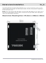 Preview for 9 page of Voscom VOS-8810FFDMR Installation Manual