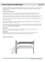 Preview for 10 page of Voscom VOS-8810FFDMR Installation Manual