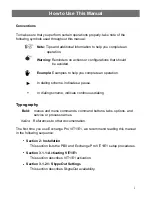 Preview for 4 page of VoSKY Exchange Pro E1 User Manual