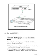 Preview for 4 page of VoSKY Exchange Pro VIT1/E1 Quick Start Manual