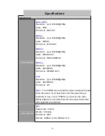 Preview for 5 page of Vosonic VP8860 User Manual