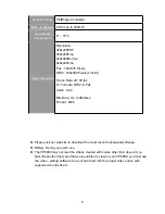 Preview for 8 page of Vosonic VP8860 User Manual