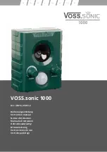 Предварительный просмотр 1 страницы VOSS 45016 Instruction Manual