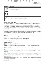 Предварительный просмотр 17 страницы VOSS 45016 Instruction Manual